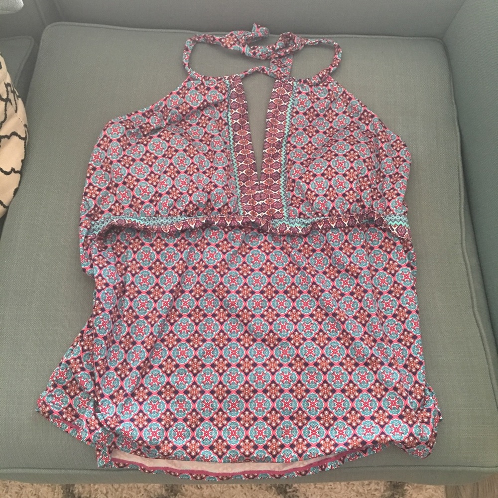 Liz Claiborne size 24w swim top